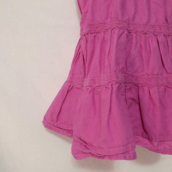 CHILDREN'S PLACE 3T Toddler Girls Charming Pink Tiered Halter Dress - Picture 14 of 16